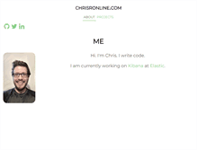 Tablet Screenshot of chrisronline.com
